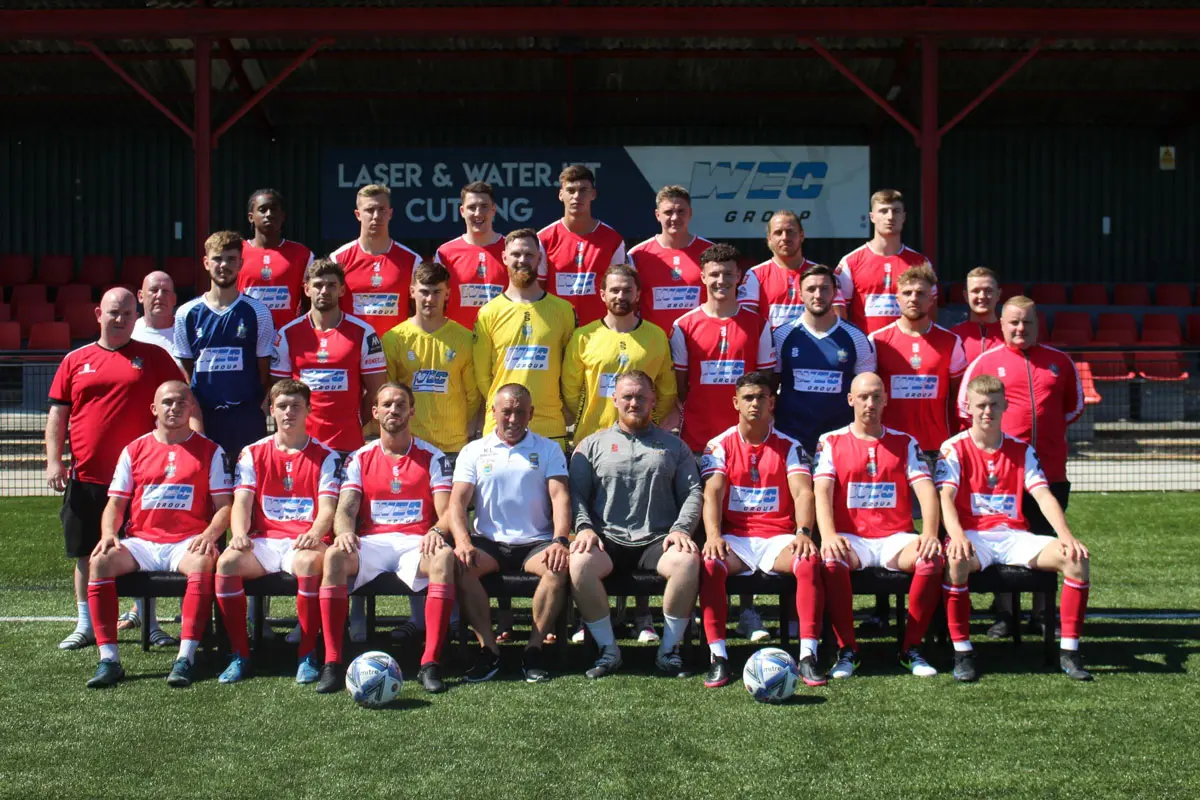 Darwen FC Men's First Team squad photo, 2026/27